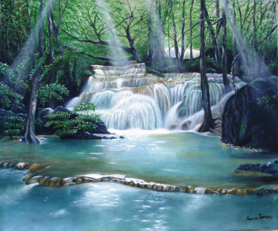 Anna Torres – La cascata Anna Torres – La cascata