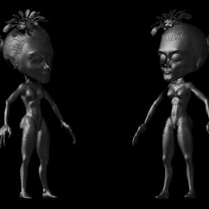 character design yacine brinis