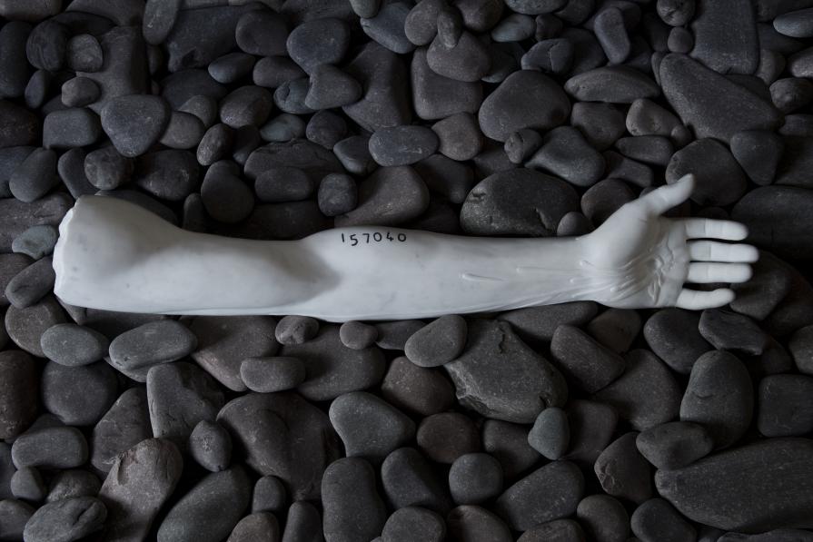 Reconciliation | Carrara marble | 20 x 110 x 25cm