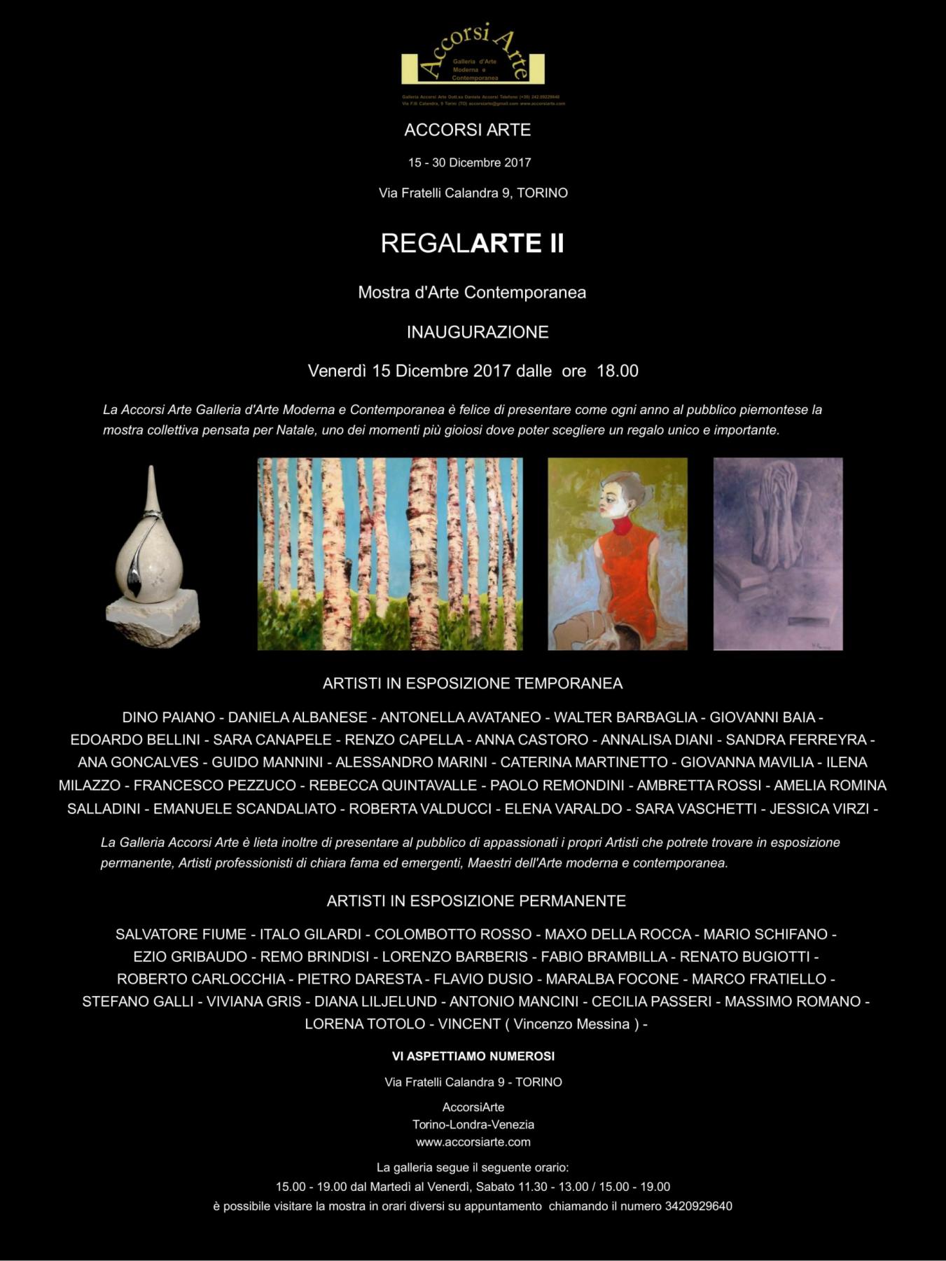 Mostra di arte contemporanea