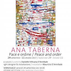 Ana Taberna: Pace e Ordine