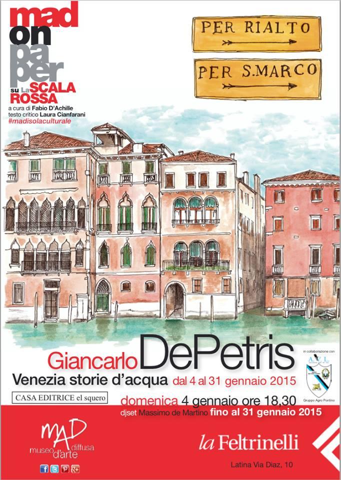 MAD on Paper - Giancarlo De Petris: Venezia, storie d’acqua. Sketchcrawl