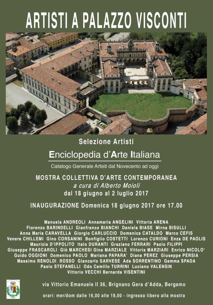 Artisti a Palazzo Visconti