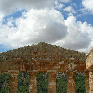 Italia. Sicilia, Trapani blu e sale