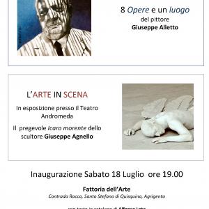 8 Artworks and 1 place by Giuseppe Alletto