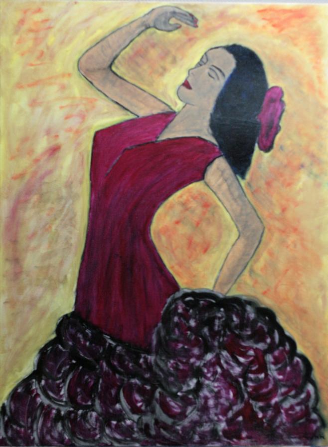 Burgundi Flamenco