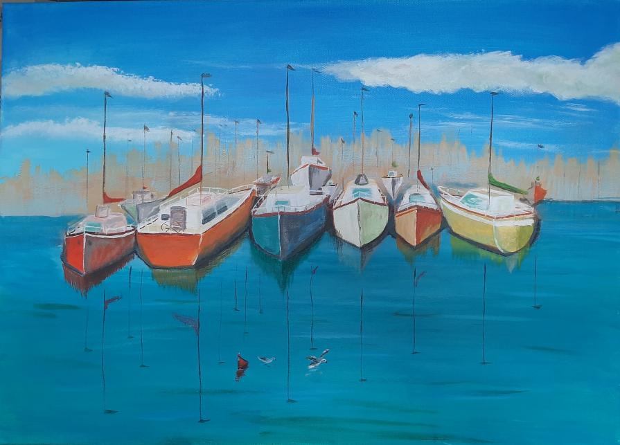 Imbarcazioni all'ormeggio 