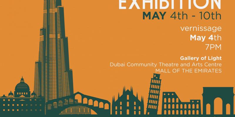 ITALIAN VANITY ART EXHIBITION  – Dubai Gallery of Light del Dubai Community Theatre & Arts Centre (DUCTAC) Mall Of The Emirates