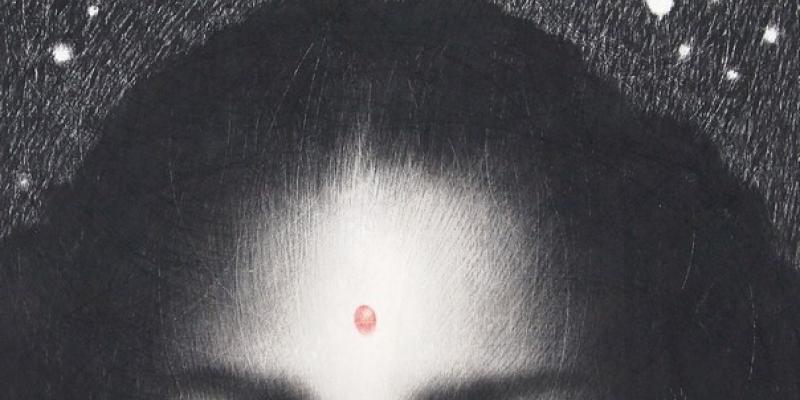 Omar Galliani. Reflections on the lake