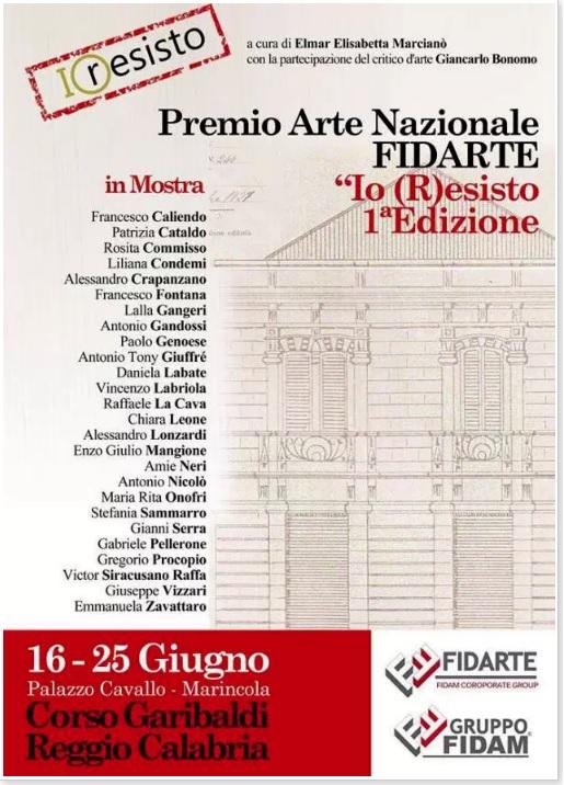 Premio arte Fidarte Io (R)esisto