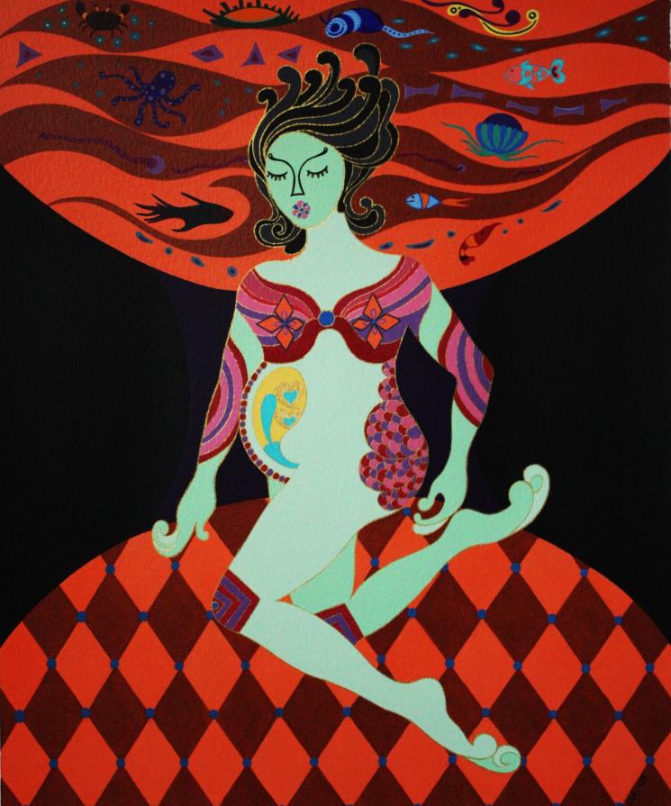 When I was pregnant .