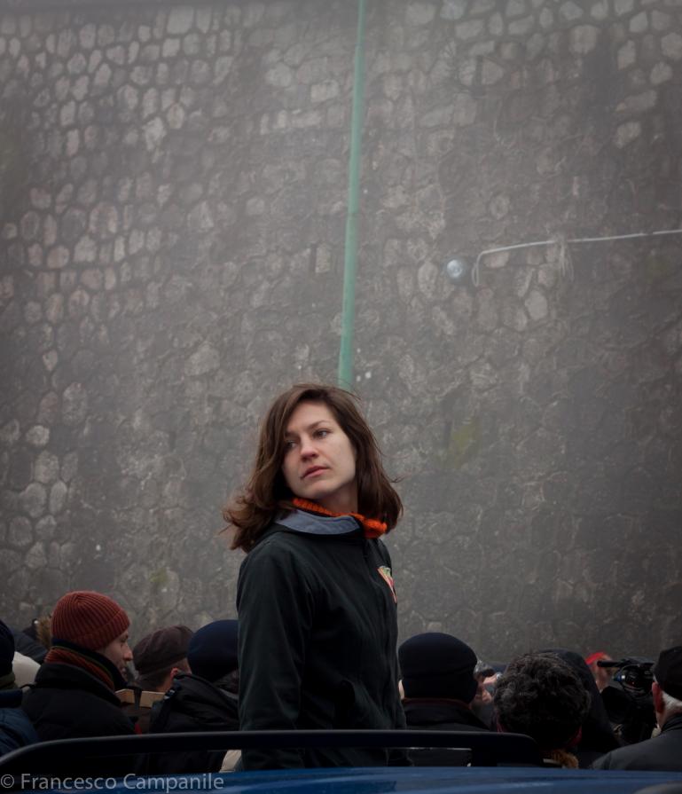 ci-dessus la foule - Montevergine. l'Italie