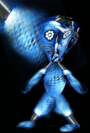  fatto con riflessi e  di spezzoni di luce,,