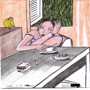 coffee in the morning