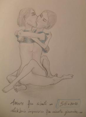 Amore fra simili - Ludibrio improvviso fra minute ginandre