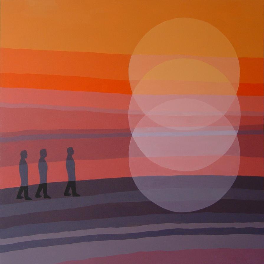 "Oltre n°. 6", Sanremo 2015 - acrilico su tela