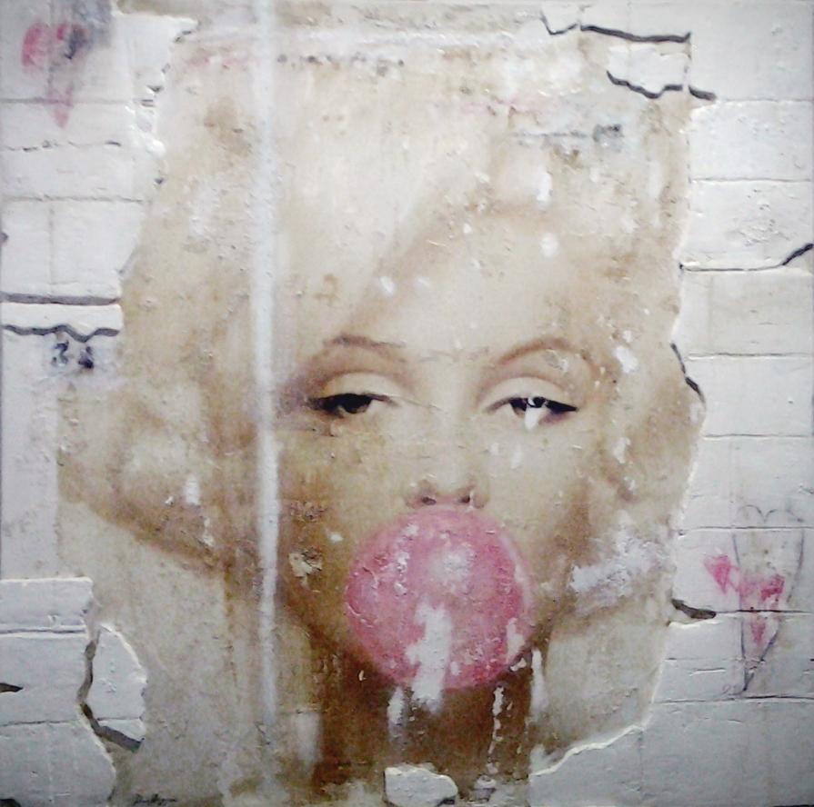 Marilyn Monroe - bubble gum - locandine vintage 