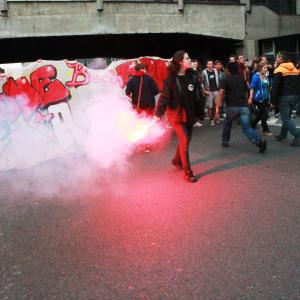 Corteo Studentesco contro la Riforma Gelmini.