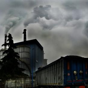 aereosol in atto a brescia.