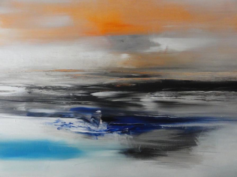 Andreas Gutt – Abstract – acrilico su tela - 115 x 75