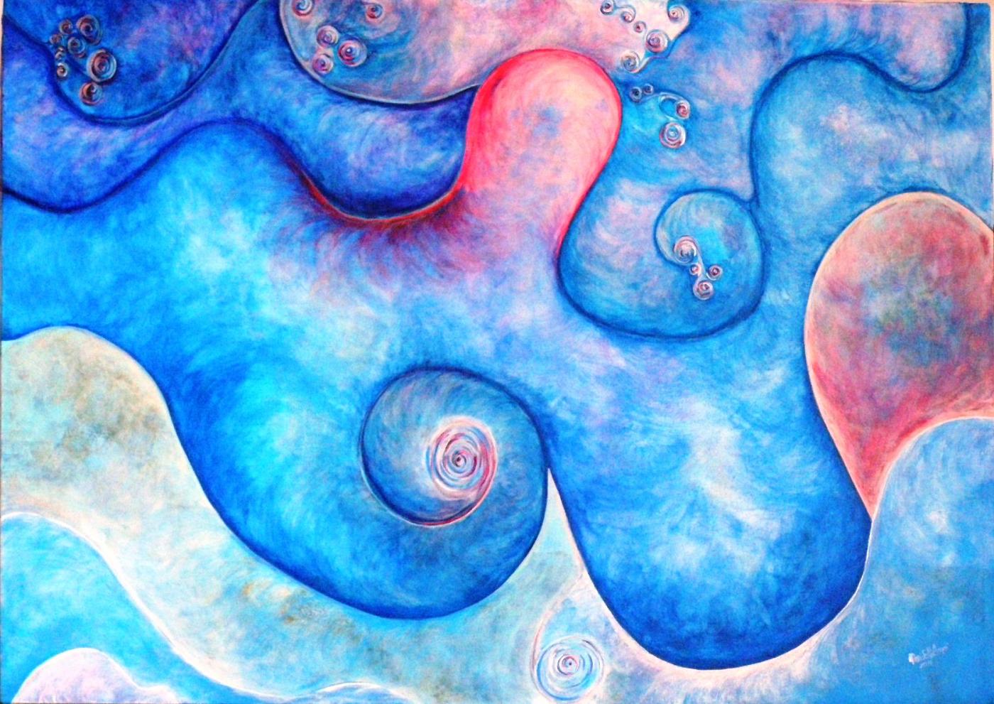 Successfully completed last night 23 September 2017 Virtual Resistence of the artist Maristella Angeli