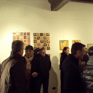 MA QUANTA GENTE C'ERA A QUEST'EVENTO! Regal-Arte 12 artisti in mostra a Mantova.
