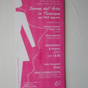 DONNE NELL'ARTE IN TOSCANA