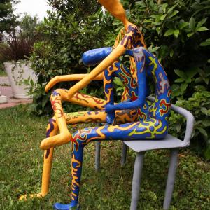 Sculture in mostra alla Locanda Vecchia Canala