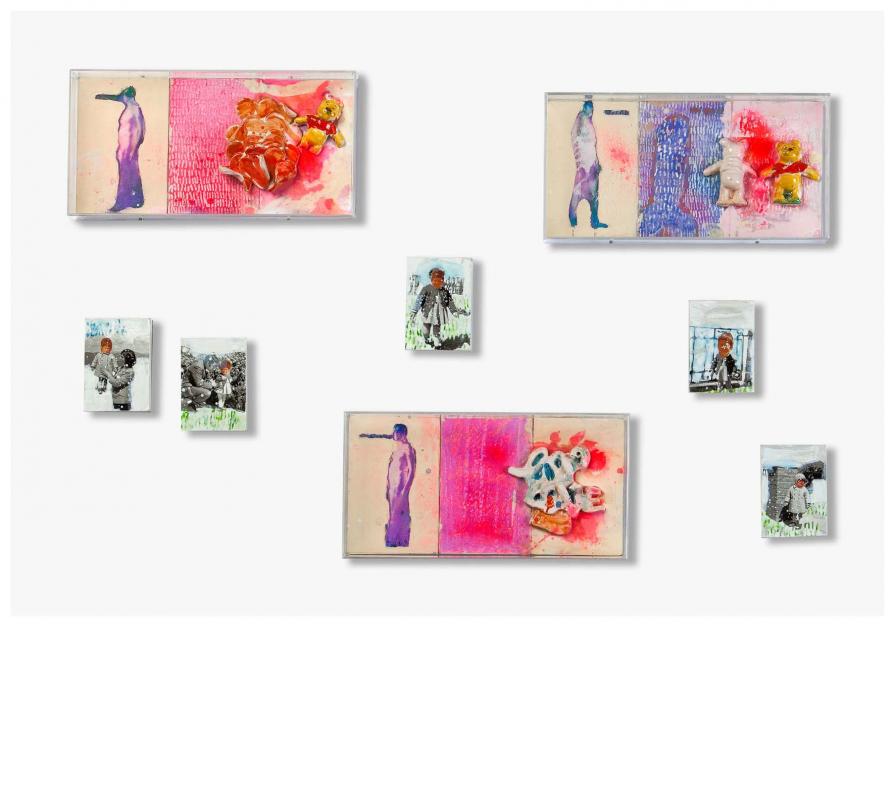 "Little bear, love, hearts" "Little bear, love, hearts"