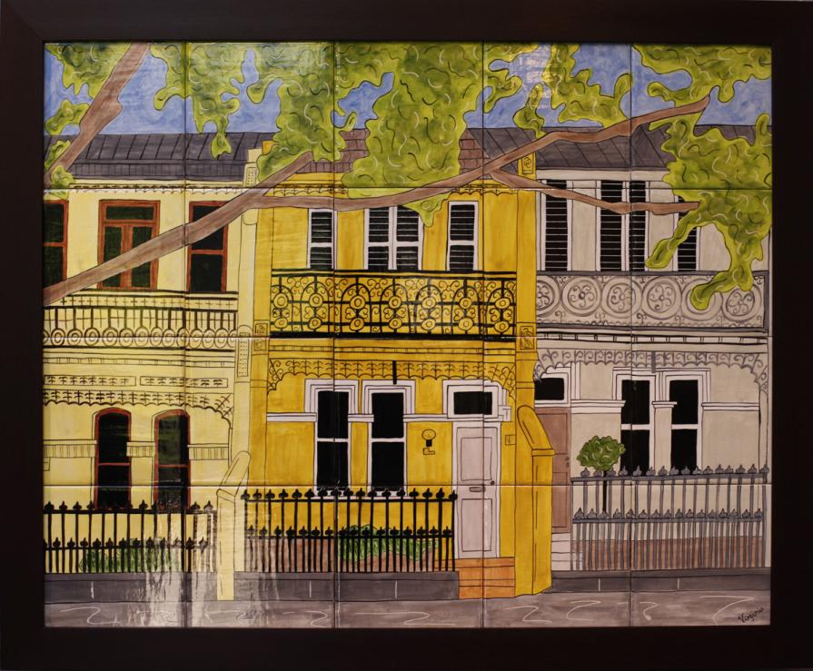 Yellow Terraces in Paddington