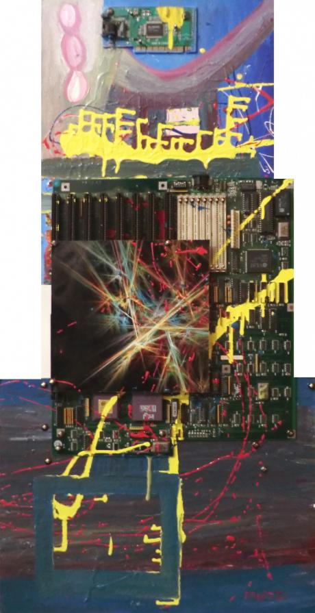 Talisman for pigment, pixel, imaginal space and virtuality Talisman for pigment, pixel, imaginal space and virtuality