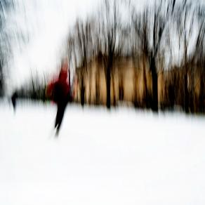 Running in snow