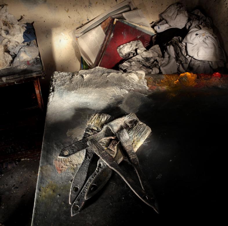 Studio Aldo Alberti dalla serie RitrArtisti di Claudio Argentiero