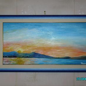 Tramonto nella mia terra