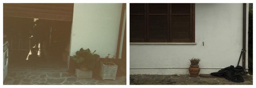 When I was back there here