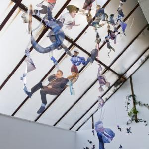 Installation view wallhanging sculpture