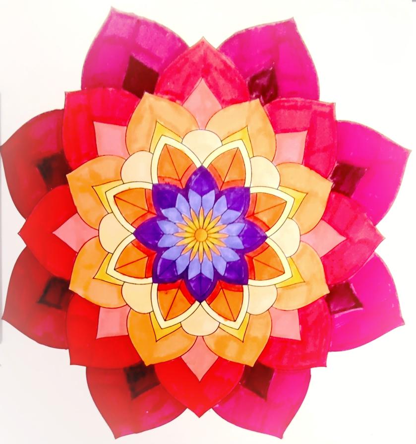 Più il colore diventa armonioso.. più il disegno si fa preciso !!!