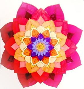 Più il colore diventa armonioso.. più il disegno si fa preciso !!!