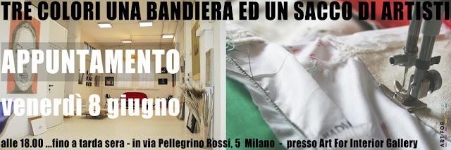 TRE COLORI, UNA BANDIERA ED UN SACCO DI ARTISTI TRE COLORI, UNA BANDIERA ED UN SACCO DI ARTISTI