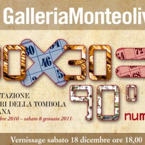  VERNISSAGE 30 X 30 NUMERI DELLA TOMBOLA NAPOLETANA GalleriaMonteoliveto NiceNapoli 