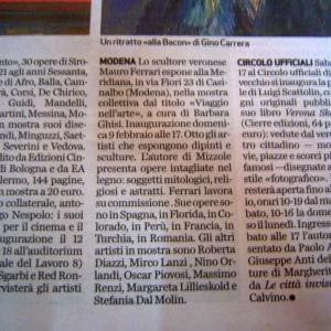 TANTISSIMI AMICI...A VIAGGIO NELL'ARTE alla MERIDIANA DI MODENA