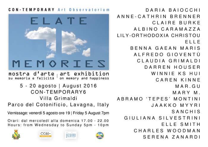 ELATE MEMORIES ELATE MEMORIES