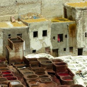 Marocco, Terre rosse, ocra, gialle