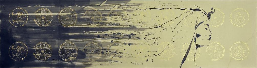 Omar Galliani, Carte d'Oriente. Carte d'Occidente