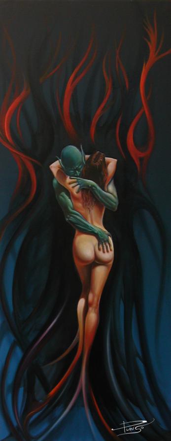 Abbraccio della Natura alla Vita_4 - (dedicato a B. Vallejo)