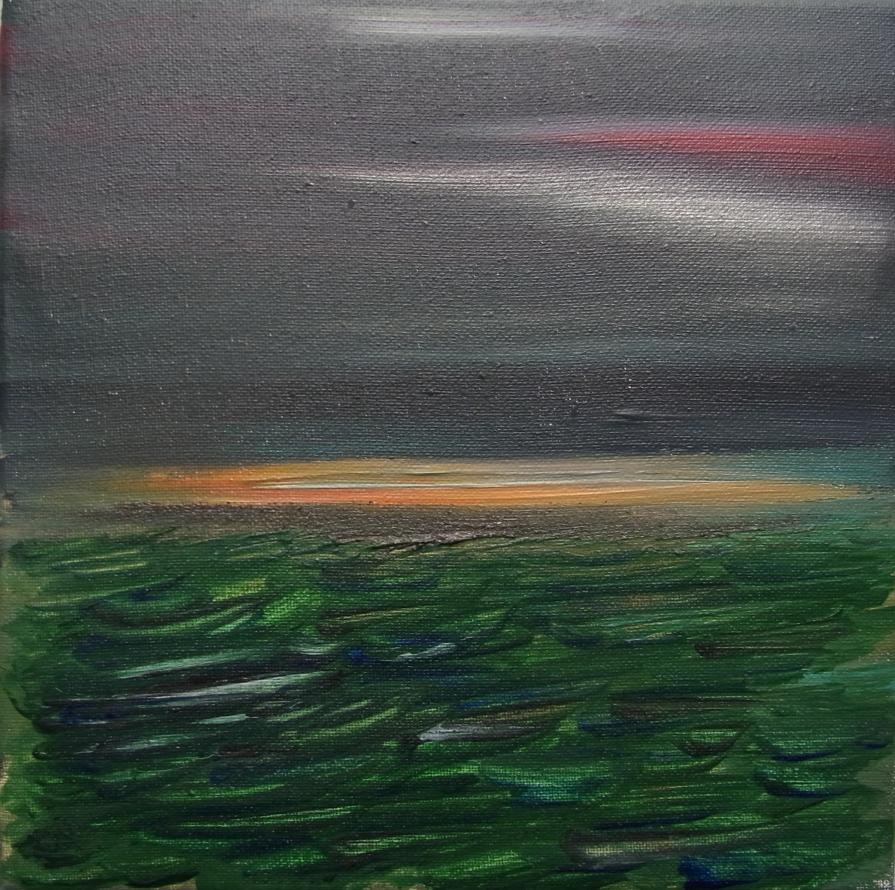 Night over the Ocean