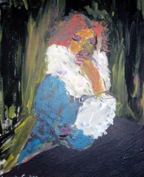 Study of painting after Venus in Furs