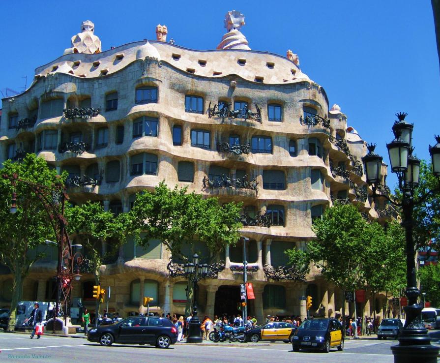 "la pedrera" Barcellona