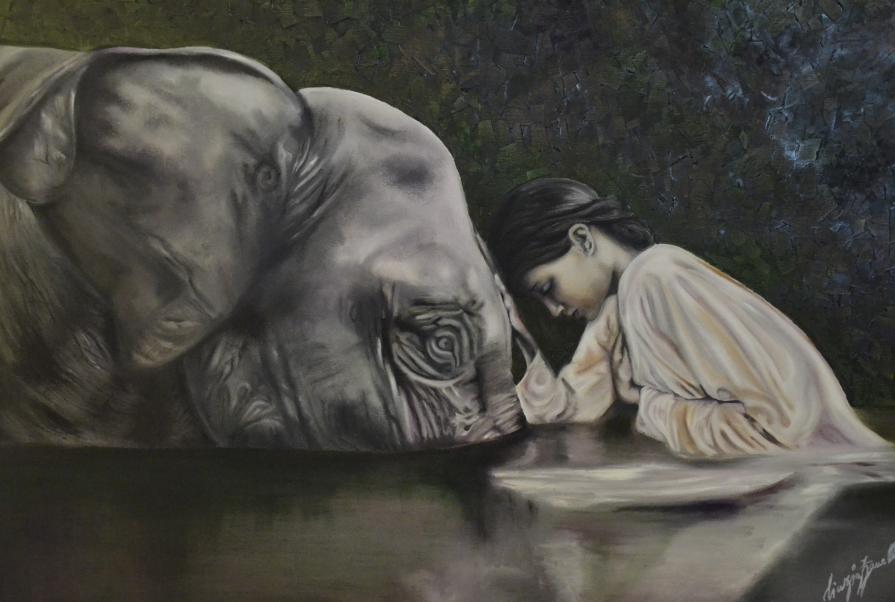 "Abbracciami con la mente " dalla mia Saga " La città della Gioia "