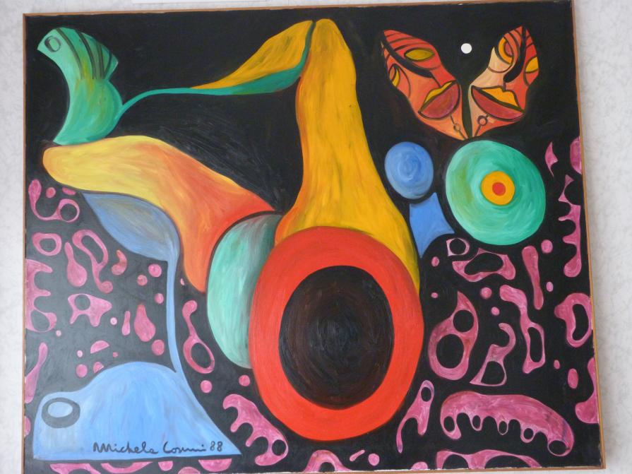 signora con due teste